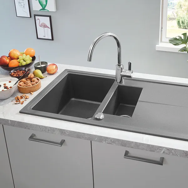 Смеситель Grohe Eurostyle Cosmopolitan 33975004 для кухонной мойки фото 4