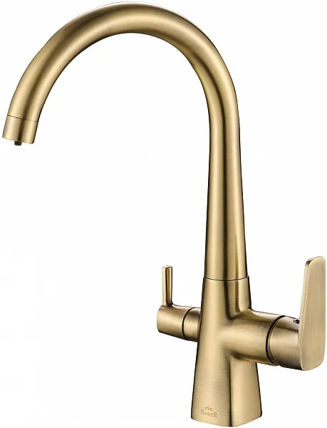 Смеситель Steel Hammer SH 819 BRONZE для кухонной мойки фото 1