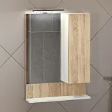 Зеркало Comforty Рига 60x80 00004142211CF правая с полочкой фото 2