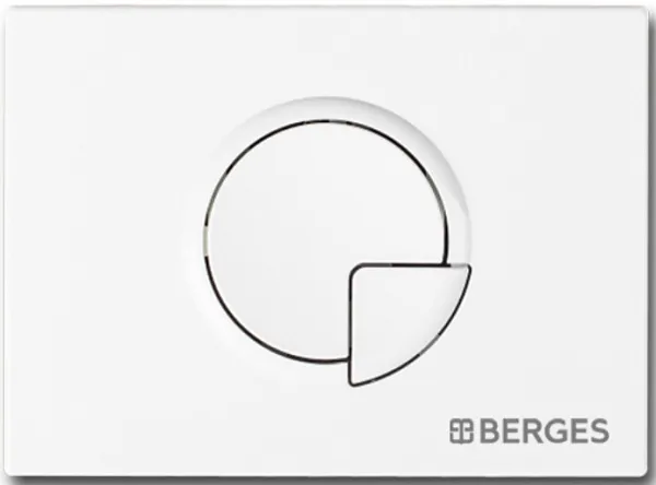 Смывная клавиша для унитазов Berges Wasserhaus Novum 040021 фото 1