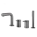 Смеситель на борт ванны ABBER Emotion AF8813NG фото 1