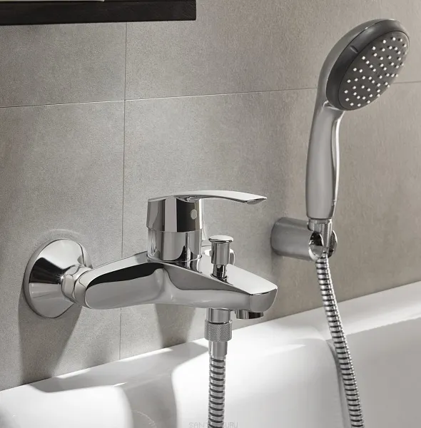 Смеситель Grohe Eurosmart New 33300002 для ванны с душем фото 2
