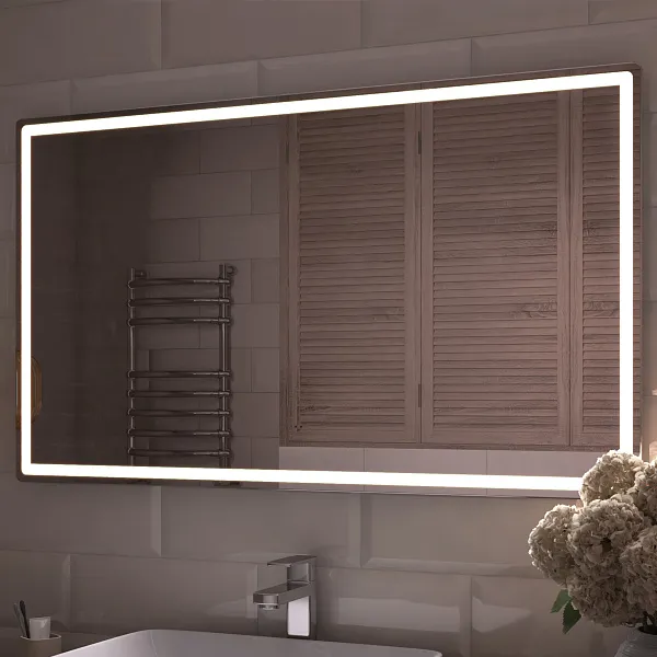 Зеркало Vigo Geometry Comfort 70x120 4640027149564 с подсветкой фото 4