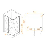 Душевой уголок RGW Stilvoll 353204020-210 фото 4