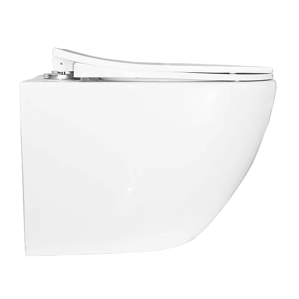 Унитаз Azario Pro CS-1049SB подвесной безободковый с сиденьем микролифт фото 10