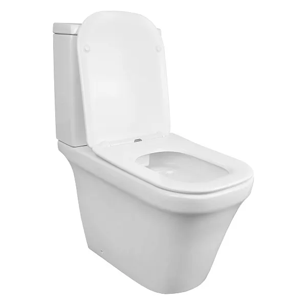 Унитаз-компакт Azario Candy AZ-1503B напольный безободковый с сиденьем микролифт фото 2