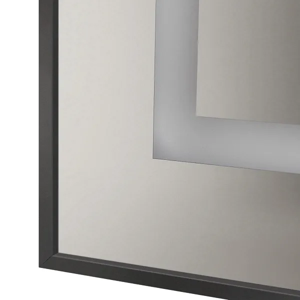 Зеркало BelBagno Kraft 55x169,5 SPC-KRAFT-555-1700-TCH-PIA-NERO с подсветкой фото 5