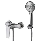 Смеситель Lemark Bronx LM3703GM для ванны с душем фото 1