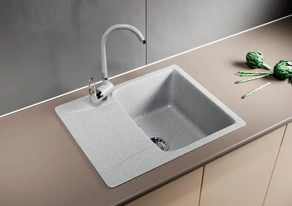 Кухонная мойка Mixline ML-GM26-310 Серая 525209 фото 4