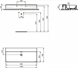 Раковина Ideal Standard Conca 100 см T383401 фото 5