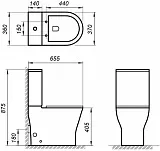 Бачок для унитаза BelBagno Acqua BB340T фото 2