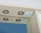 Зеркало-шкаф Бриклаер Бали 90х103 4627125412042 с подсветкой правое фото 5