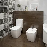 Унитаз-компакт Lavinia Boho Aveo Compacto 330601CR напольный безободковый с микролифтом фото 5