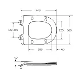 Крышка-сиденье BelBagno BB870SC фото 2