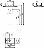 Раковина Ideal Standard Tempo 37 см E211301 фото 2