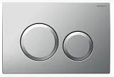 Кнопка смыва Geberit Delta 115.107.11.1 хром матовая фото 1