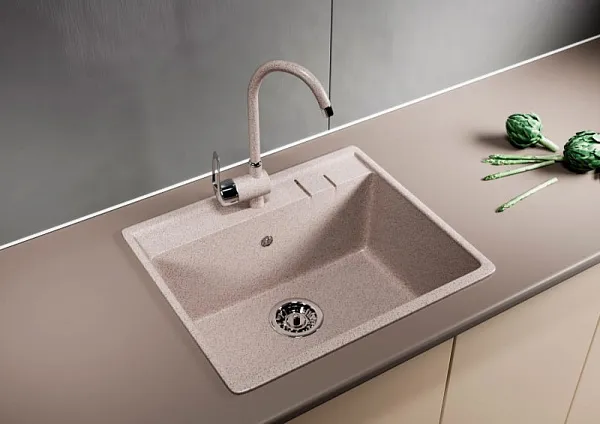 Кухонная мойка Mixline ML-GM15-302 Песочная 525100 фото 4