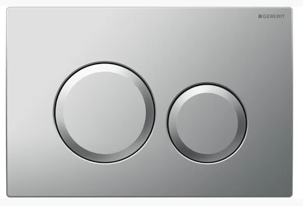Кнопка смыва Geberit Delta 115.107.11.1 хром матовая фото 1