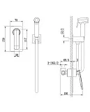 Гигиенический душ TIMO Helmi 4089/00-16SM фото 2