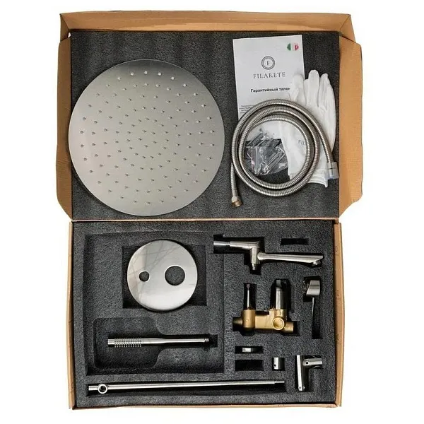 Душевой комплект FILARETE Roun FL1020NK фото 17