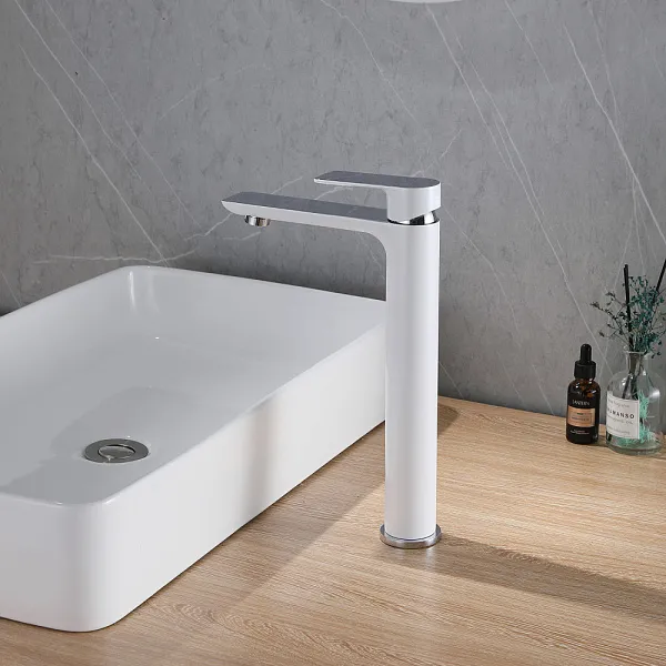 Смеситель для раковины ABBER Weiss Insel AF8011W фото 2