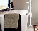 Смеситель Hansgrohe Finoris 76445700 для ванны с душем напольный фото 2