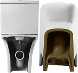 Унитаз-компакт Teymi Nancy Vortex W00750 напольный безободковый с микролифтом фото 14