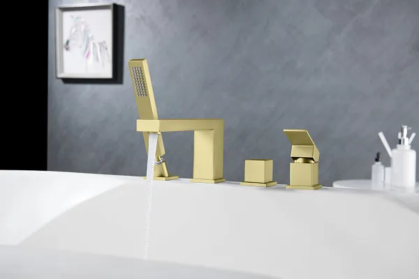 Смеситель на борт ванны TIMO Selene 2130/17Y фото 4