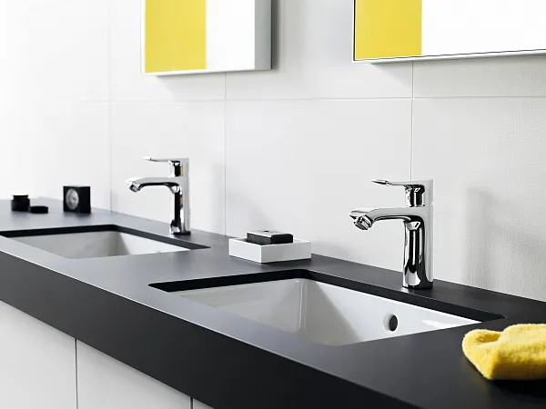 Комплект смесителей Hansgrohe Metris 31480000/31080000 2 в 1 фото 9