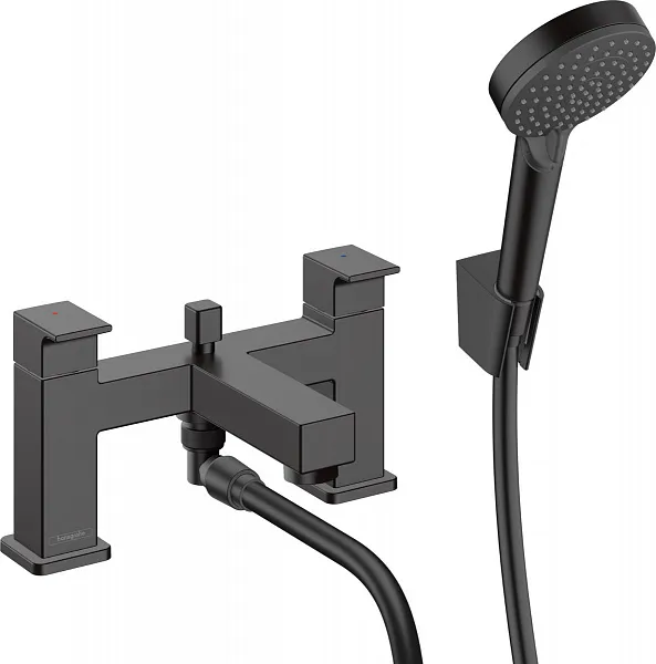 Смеситель Hansgrohe Vernis Shape 71462670 на борт ванны фото 1