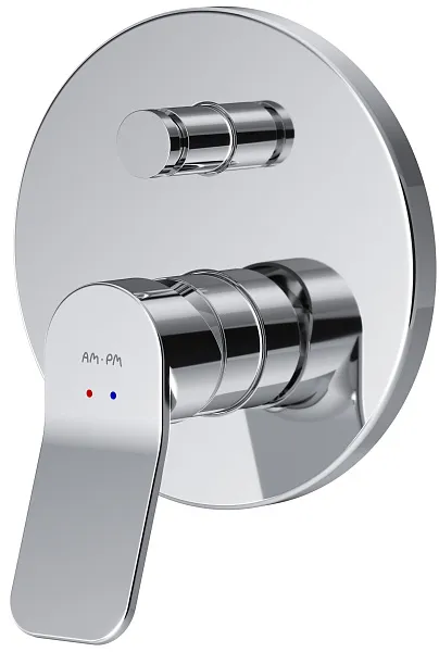 Смеситель Am.Pm X-Joy F85A45000 для ванны с душем с внутренней частью фото 1