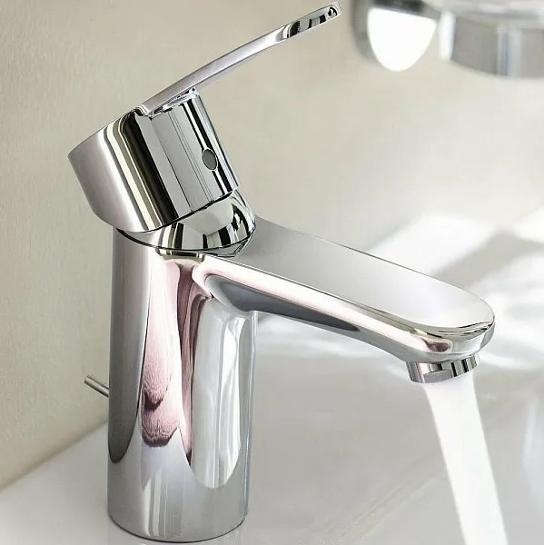 Смеситель Grohe Eurostyle Cosmopolitan 33552002 для раковины с донным клапаном фото 4
