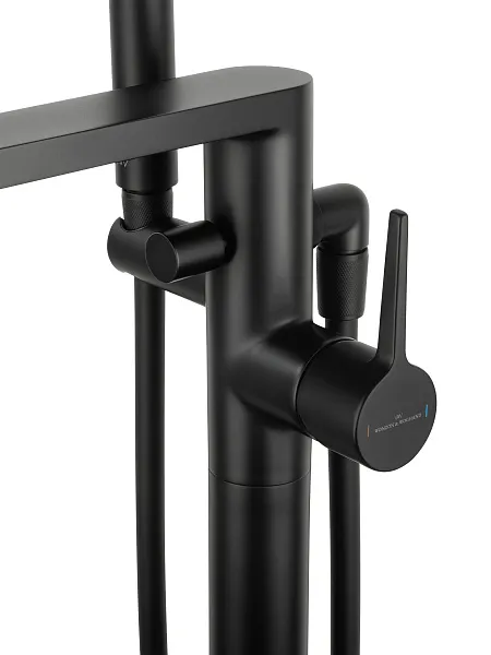 Смеситель для ванны с душем Wonzon & Woghand STICK WW-88649901-MB фото 4