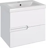 Тумба с раковиной Runo Стокгольм 60 подвесная фото 1