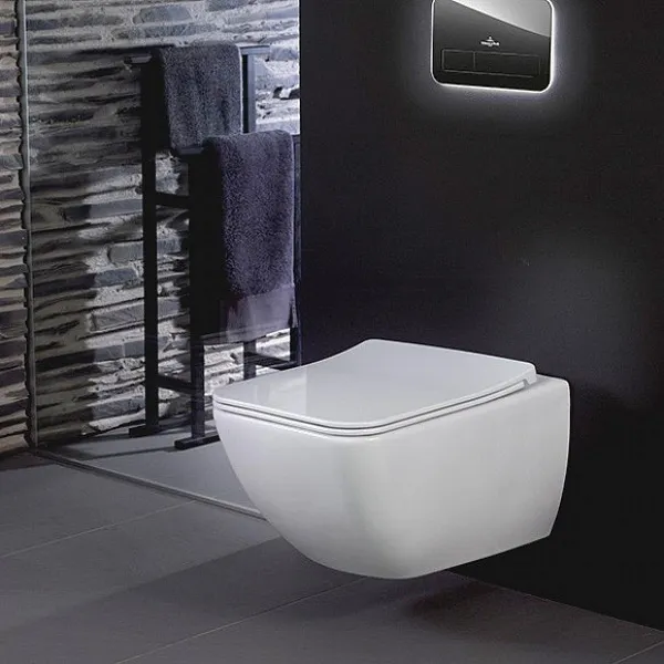 Унитаз Villeroy & Boch Venticello 4611 RS01 подвесной безободковый с микролифтом фото 2
