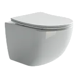 Унитаз Ceramica Nova Forma Rimless CN3009 подвесной безободковый быстросъемное с микролифтом фото 1