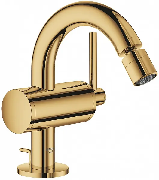 Смеситель Grohe Atrio New 32108GL3 для биде с донным клапаном фото 1