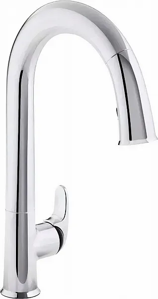 Смеситель Jacob Delafon Sensate E72218-B7-CP для кухонной мойки фото 1