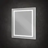 Зеркало BelBagno Kraft 80x80 SPC-KRAFT-800-800-SENS-AL с подсветкой фото 4