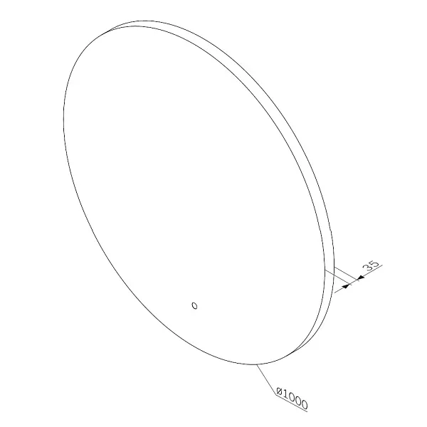 Зеркало AM.PM X-Joy 100x100 M85MOX41001S с подсветкой фото 3