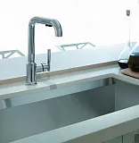 Смеситель Jacob Delafon Purist 7505D-CP для кухонной мойки фото 3