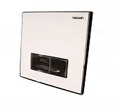 Кнопка смыва beWash Vago 500RZVP0500BYC000001 белое стекло/хром фото 1