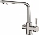 Смеситель Steel Hammer SH 909 SATIN для кухонной мойки фото 1