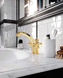 Смеситель Kludi Adlon 510104520 для раковины с донным клапаном фото 4
