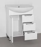 Тумба с раковиной Style Line Жасмин 60 см ЛС-00000035 фото 2