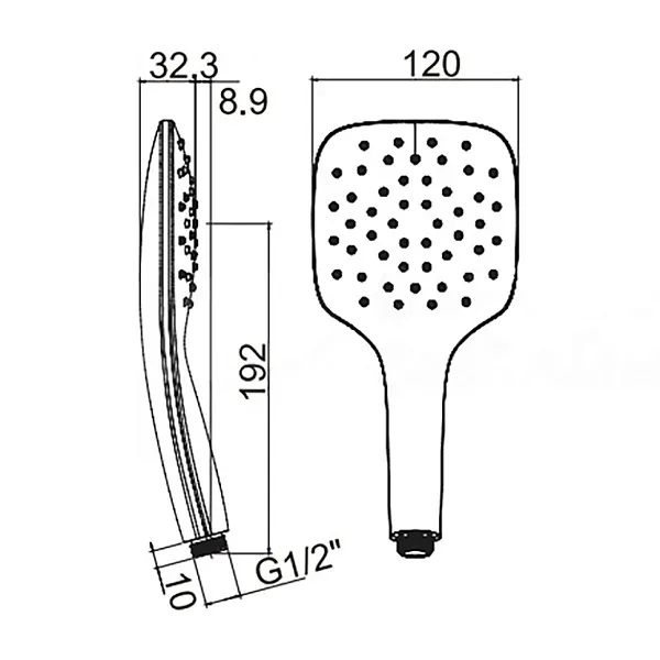 Душевая лейка PAINI Pescara PSCR155 фото 4