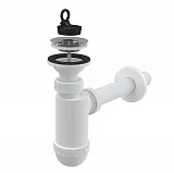 Сифон AlcaPlast A410 для раковины фото 1