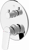 Смеситель Bravat Rhein PB8429564CP-3-ENG для ванны с душем фото 1