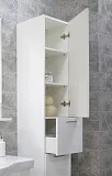 Шкаф-пенал Акватон Инди 34x165 см белый 1A188603ND010 фото 4