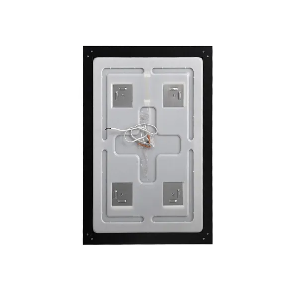 Зеркало BelBagno Kraft 50x90 SPC-KRAFT-500-900-SENS-NERO с подсветкой фото 3